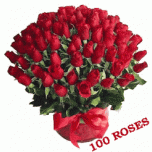 101 roses hand tied bouquets