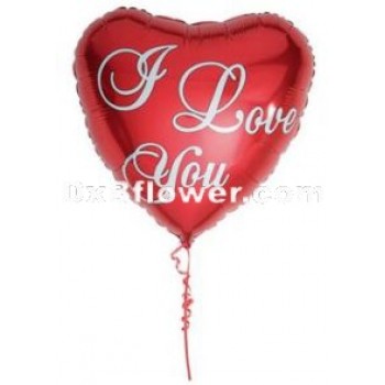 I Love You Balloons - by Dxb Flower