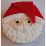 Santa Face Cake