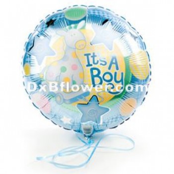 Its Boy Baloons - by Dxb Flower