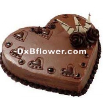 Heart Shape Cake Heart Shape Cake - by Dxb Flower