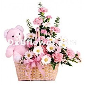 Pleasant Pink Surprise - by Dxb Flower