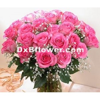 Dozen Roses Bouquets - by Dxb Flower
