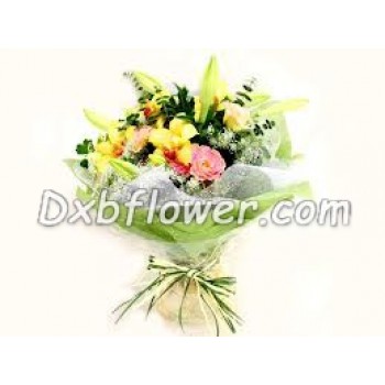 Seasonal Mix Flowers - by Dxb Flower